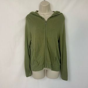 Tommy Bahama M Full Zip Lightweight Jacket Green